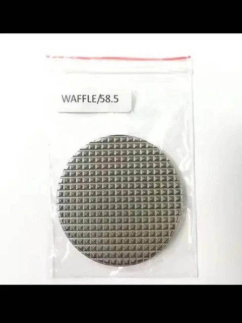 Coffee Powder Hammer Parts Press Base Ripple/flat/waffle Base 58.5mm