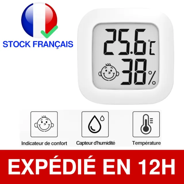 Thermomètre Hygromètre Intérieur Il Permet De Mesurer l'Humidité De Votre Maison