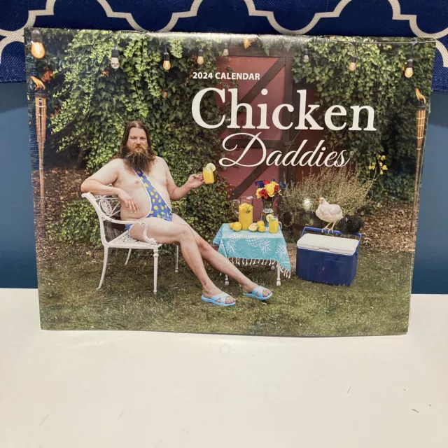 CHICKEN DADDIES WALL Calendar 2024 The Swimsuit Edition 9.20 PicClick