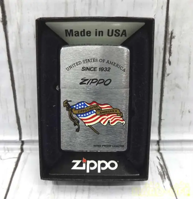 Zippo America 1932 American Flag Pattern