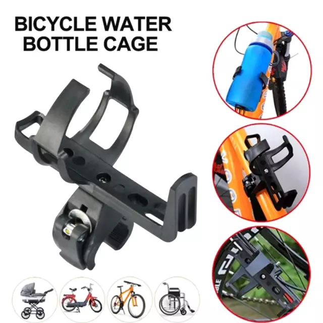 Bicicleta Ciclismo Soporte de Botella de Agua Montaje Manillar Bicicleta Bebida Botella Jaula 2