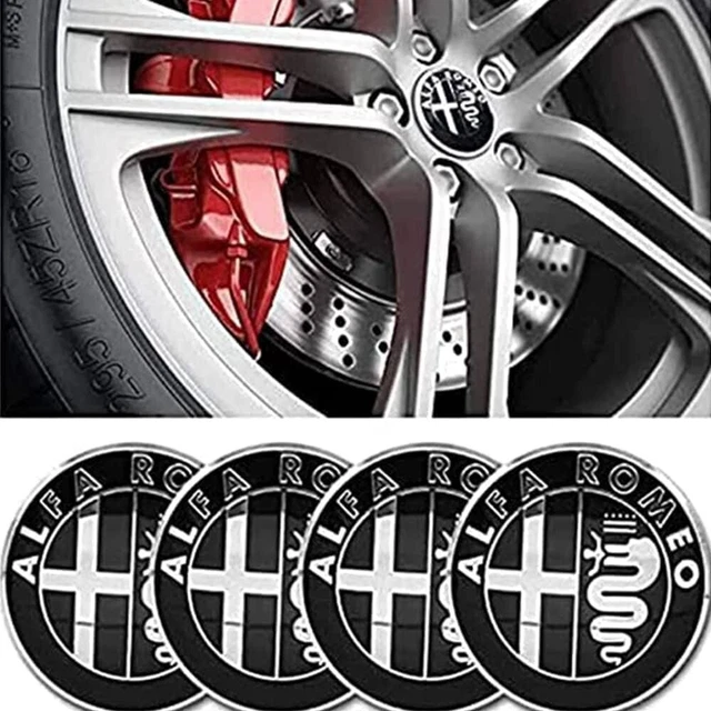 Capuchon Moyeu 47mm 56mm 4 Cache-moyeux Universels 47mm/56mm - Argent | Pour Jantes Alliage A25-34 Cache Moyeu 75