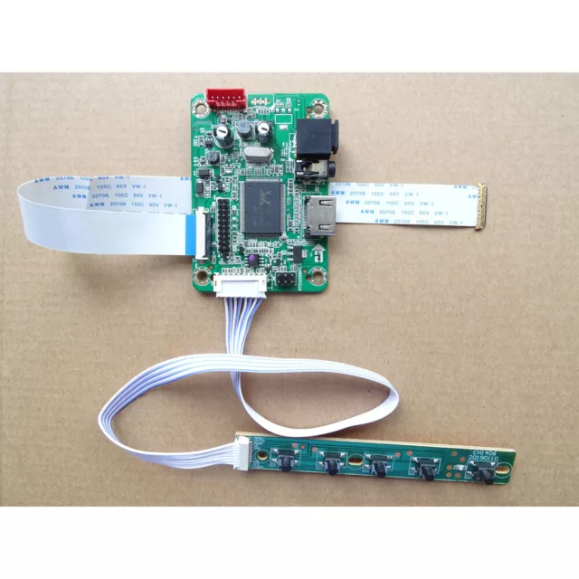 Kit for LP140WF1 14" 30pin 1920X1080 EDP mini Controller board HDMI LED diy 60hz
