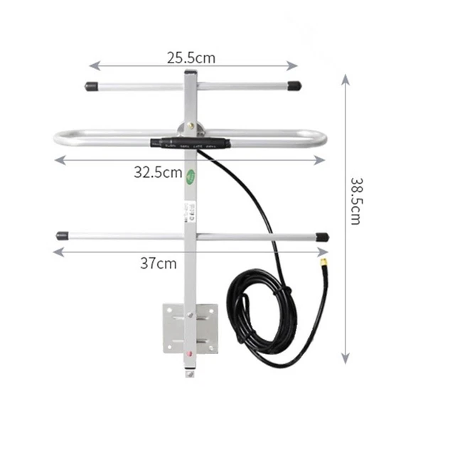 Antenne Base Magnétique SMA 5dBi 868 MHz - Longue Distance Pour Talkie-Walkie Et Modules Sans Fil