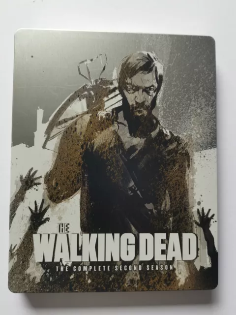 The Walking Dead Season 2 Blu-Ray Steelbook Zavvi Jock Artwork Limited Edition
