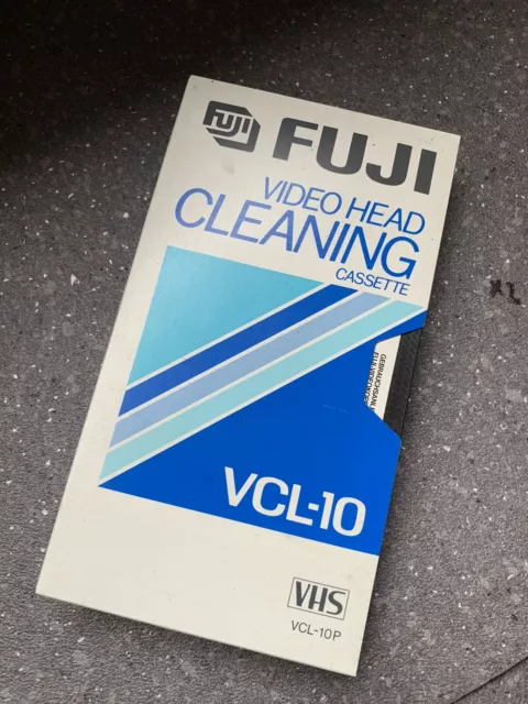 Fuji Video Head Cleaning Cassette VCL-10 New Old Stock