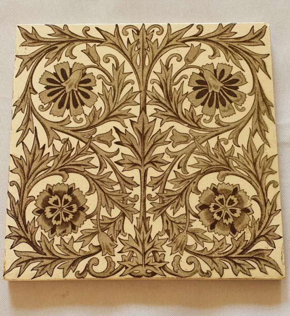 Arts & Crafts Tile. Minton Hollins.  Date 1890. 2