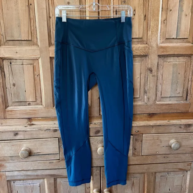 NWOT - Lululemon All The Right Places Crop II *23 Ruby Wine $118, SIZE:  12