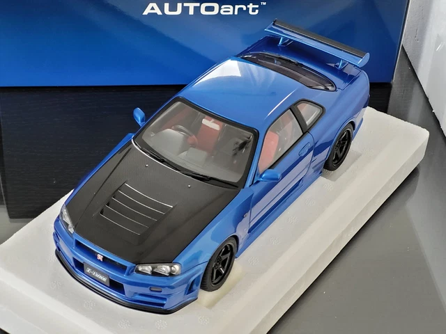 AUTOART NISMO R34 Gt-R Z-Tune 1/18 Minicar EUR 539,72 - FR