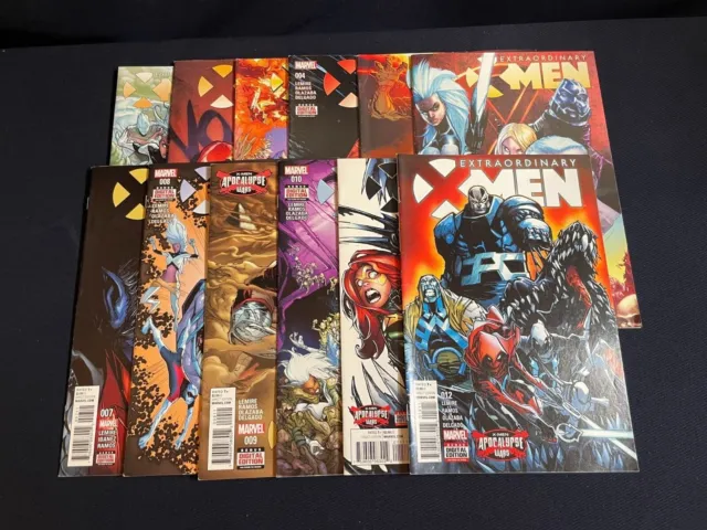 Extraordinary X-Men #1-12; Jeff Lemire; Marvel Comics
