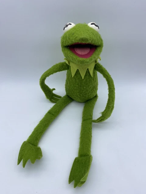 Vintage Plush Kermit the Frog #850 Jim Henson Muppet Doll Fisher Price Toy 1976