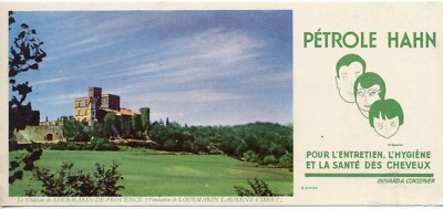 BUVARD PETROLE HAHN ANIMAUX ELAN 