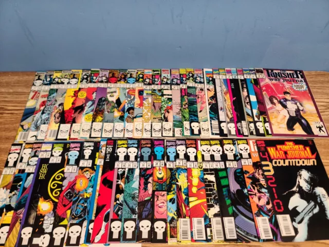 Punisher War Journal #1-79 | 49 Issues | Jim Lee Romita Jr | Marvel Comics 1988