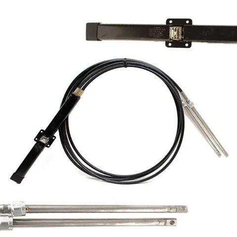 Teleflex Boat Steering Cable SSC13524 | Dual Rack Pinion 24 FT