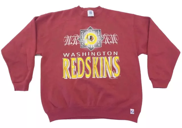 Vintage 80s 90s Washington Redskins Sweater Mens XL NFL Logo 7 Jumper