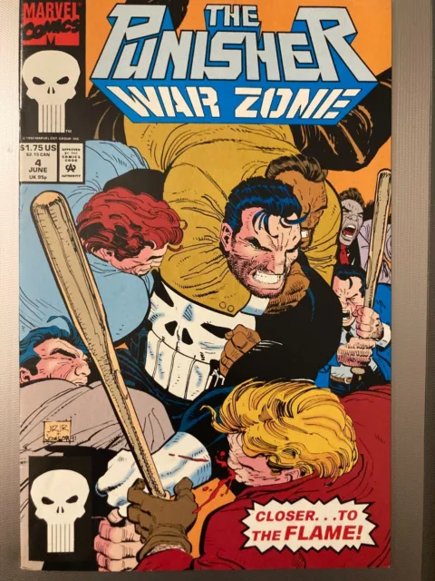 The Punisher War Zone Vol.1, No.4 (Marvel Comics June, 1992).
