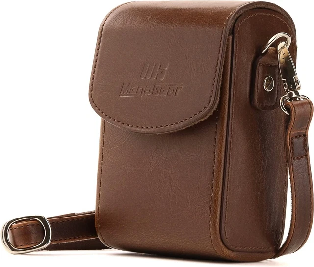MegaGear Sony Cyber Shot RX100 VI Universal Camera Case, Dark Brown