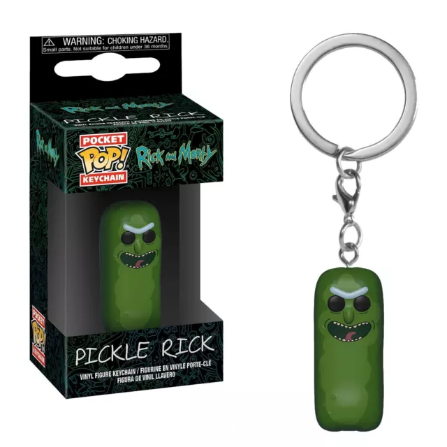 Funko Pop! Keychain - PICKLE RICK - Rick and Morty