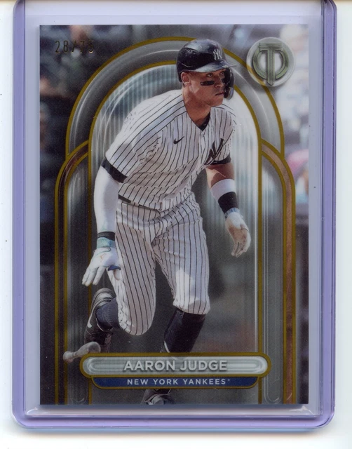 2024 TOPPS TRIBUTE Aaron Judge Gold /75 New York Yankees 15.00 PicClick