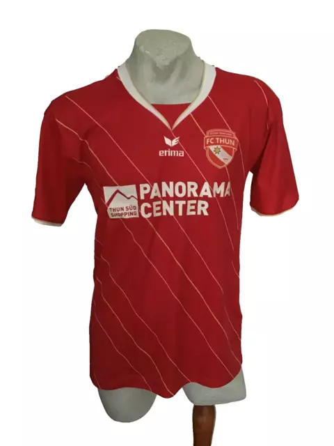 Maglia calcio erima FC THUN Football shirt 2012 home Jersey Trikot Taglia L