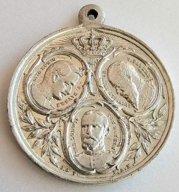 Deutsches Reich - Medaille Erinnerung an das  Corps Manöver in Bayern 1910