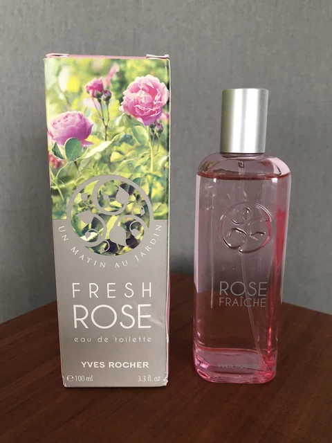 Eau De Toilette Yves Rocher Rose Ispahan 60 Ml - Neuf - Parfum Floral Frais
