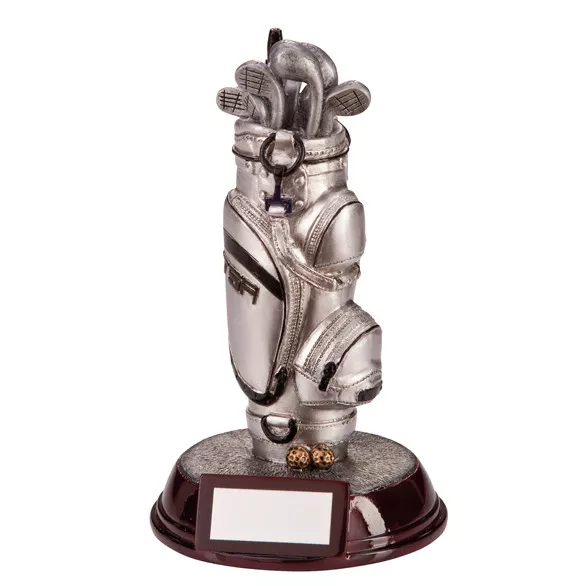 Golf Caddy golf Clubs Trophy Match Play Award - FREE Engraving tournament cup