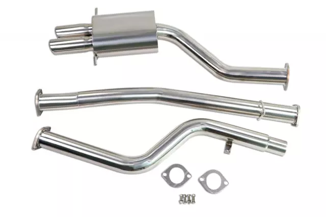 STAINLESS DPF BACK EXHAUST SYSTEM FITS BMW E60 530d 03-09