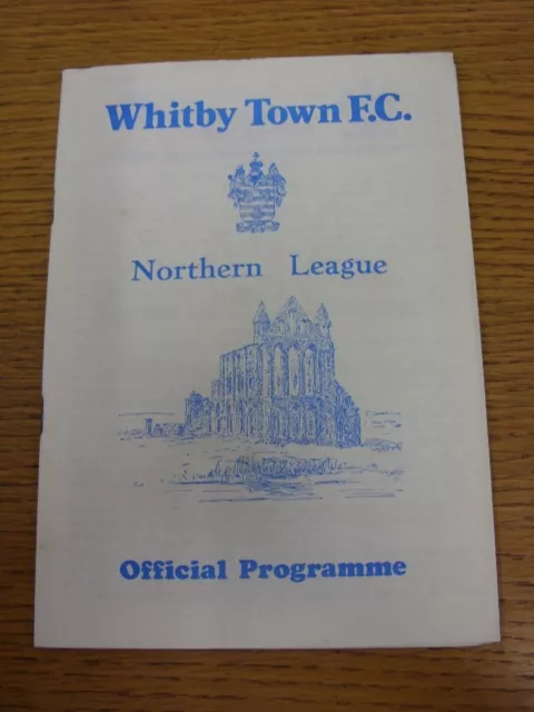 09/12/1992 Whitby Town v Blyth Spartans  (Rusty Staples)