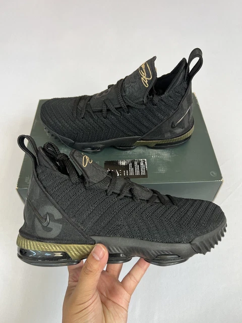 Nike LeBron XVI 16 “I Am King” Black Basketball AQ2465-007 Size 6Y Women’s 7.5 Nike LeBron XVI 16 “I Am King” Black Basketball AQ2465-007 Size 6Y Women’s 7.5