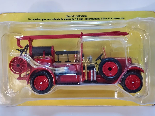 Camion Ciserna Pompieri 1/43 GMC CCKW 353, Modello IXO Per Jumajo, Feux Forêt Portogallo