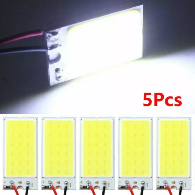 18 LED Panel Auto Innenraum Beleuchtung 12V Lampe Taxi Transporter Camping  Weiß