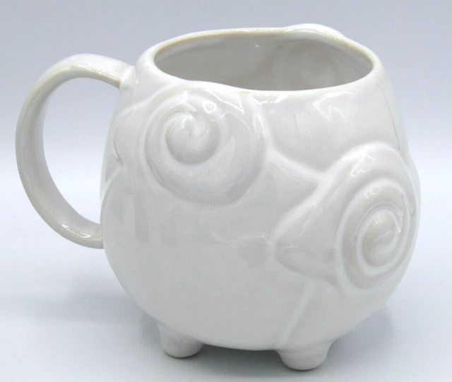 West Elm Farmhouse Animal Lamb Sheep Ram Mug Cup Stoneware NWT NEW BOXED