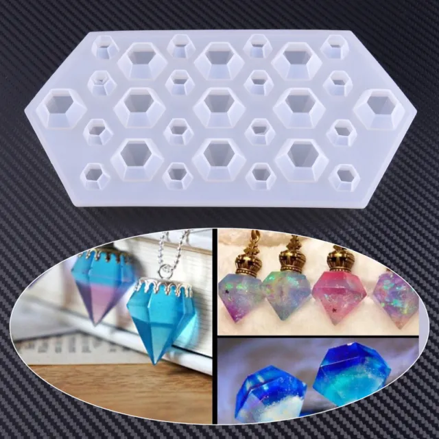 5Pcs Resin Jewelry Mold Silicone Jewelry Mold Jewelry Resin