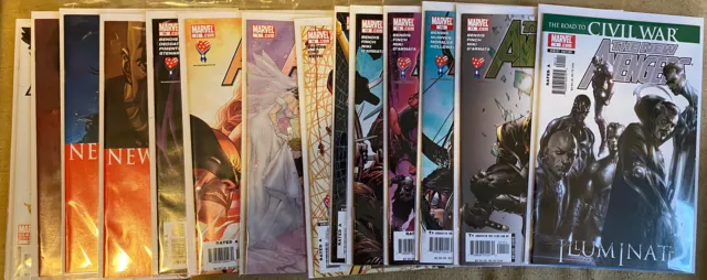 New Avengers Vol 1 (2005) set 27 key issues 1st app Maya Lopez & Illuminati