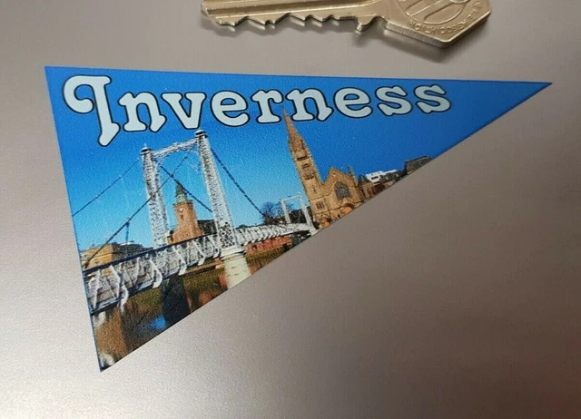 Retro St Ives Cornwall Holiday Pennant Decal – Matte Finish Car Window Travel Sticker