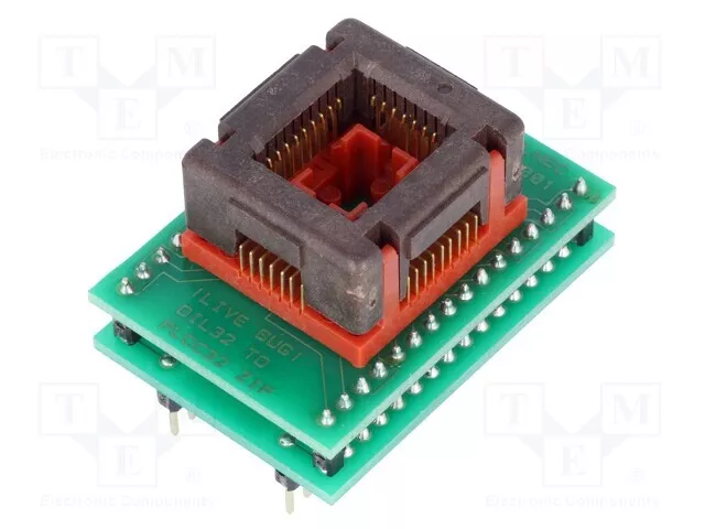 1 piece, Adapter: DIL32-PLCC32 DIL32/PLCC32 /E2UK