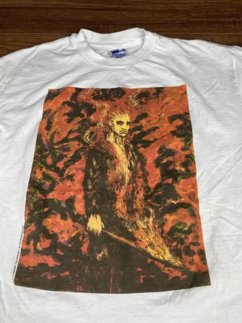 Clive Barker T Shirt Large Vintage Art The Arsonist Horror Comics