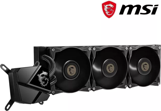 Msi Mag Coreliquid P360 Dissipatore A Liquido Tripla Ventola Cpu 360Mm Intel/Amd