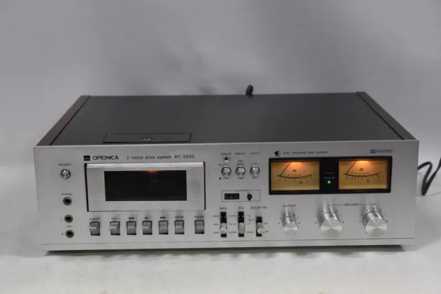 Sharp Optonica RT-2050 Stereo Cassette Tape Deck -  PARTS AS IS - Vintage Japan