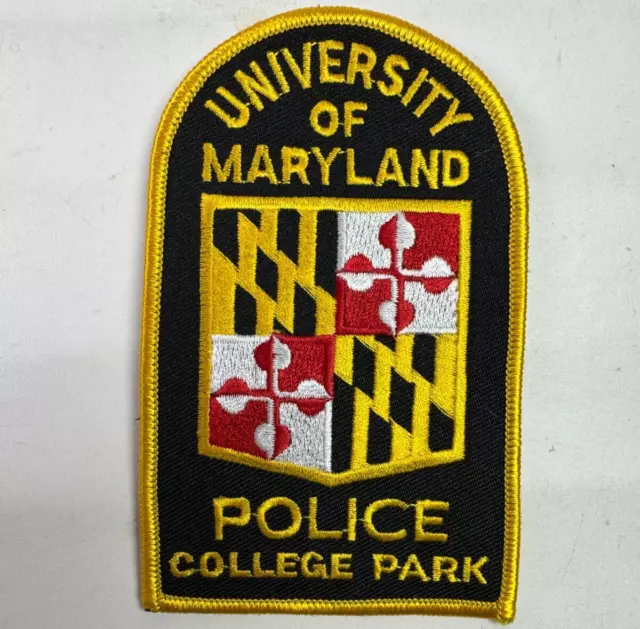 College Park University of Maryland Police MD Patch D10
