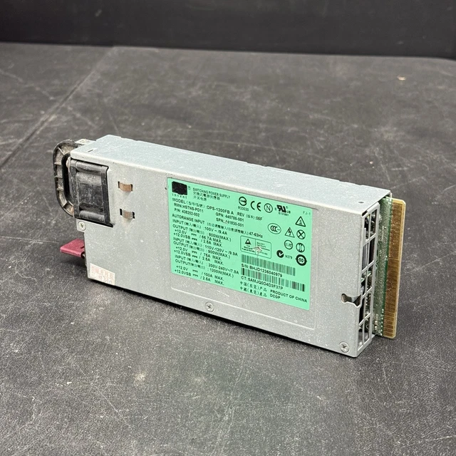 thumbnail image 2 of HP DPS-1200FB A 1200W Power Supply For DL580 G5 Server – HSTNS-PD11 / 441830-001 – Open Box 2 of 5