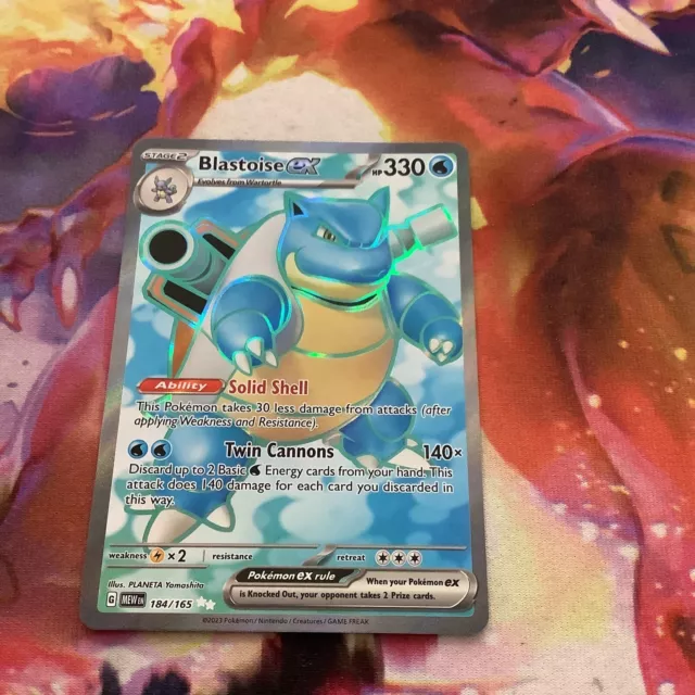 Blastoise ex - 009/165 - SV: Scarlet and Violet 151 - Pokemon