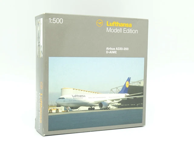 herpa aeromodello Airbus A321neo Lufthansa D-AIEG Naumburg, A6-EOT in scala 1:200 - aeromodello, modello di aereo da collezione, miniatura deco, aereo senza supporto in metallo