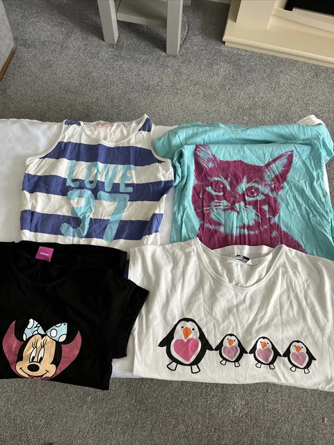 Next—Girls Bundle Job Lot 4 Tops Age 10-11 Years—Next George Gap New Look—Gc