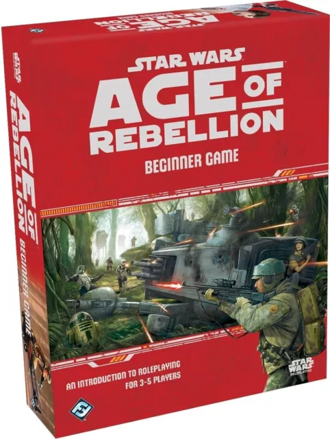 Star Wars - Age Of Rebellion - Beginner Box - Role Playing Game (Tabletop RPG)