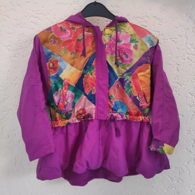 Giacca bambino vintage Impidimpi giacca bambini taglia 104 retrò anni '80 colorata viola