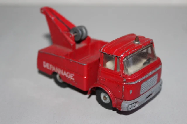 DINKY TOYS 434 , BERLIET CRASH TRUCK DÉPANNAGE