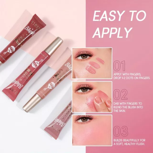 Fard/Ombretto Liquido Cosmetico Di Bellezza Waterproof E Antisudore ▼