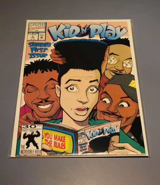 Kid'N Play First Issue Vol. 1 No.1 Marvel Comic Book 1991 *HIGH GRADE*